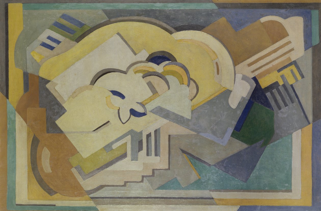 Abstrakt komposition, 1933 af Mainie Jellett