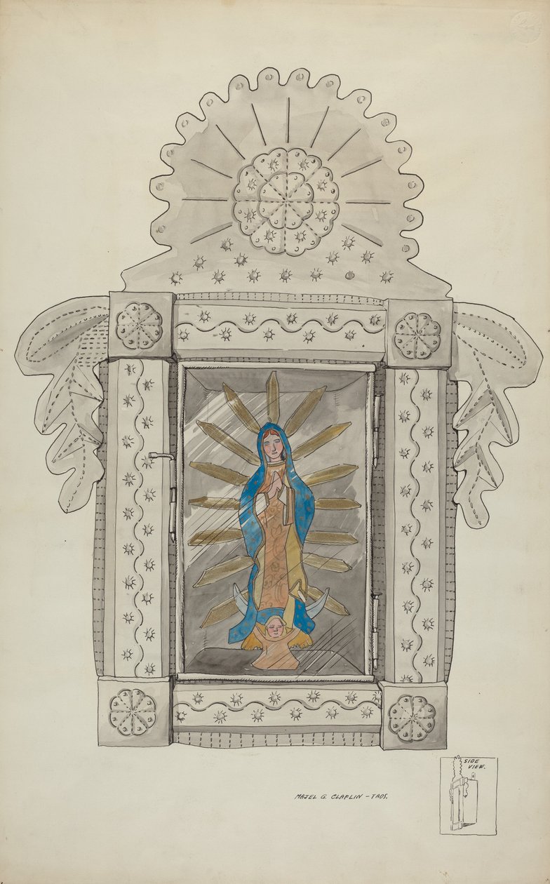 Tinniche indeholdende Guadeloupe-bulk, ca. 1936. af Majel G. Claflin