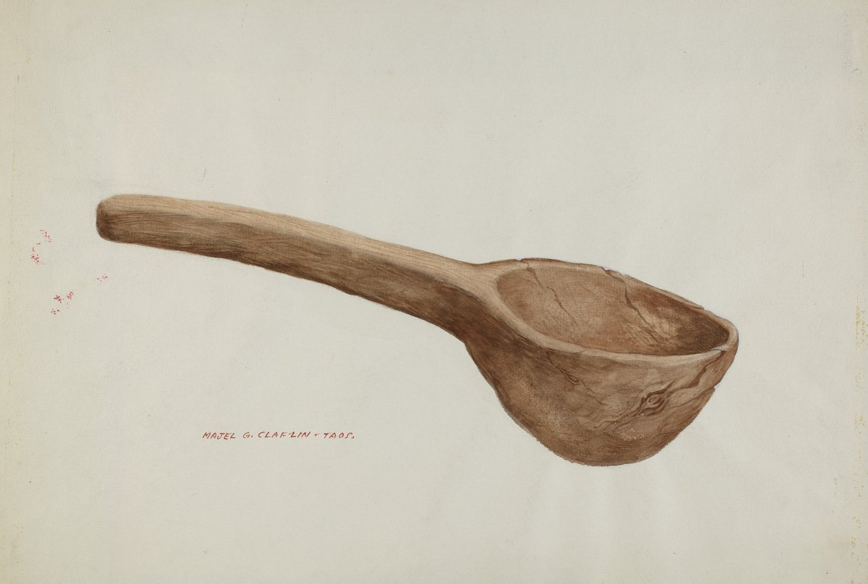 træske, ca. 1937. af Majel G. Claflin