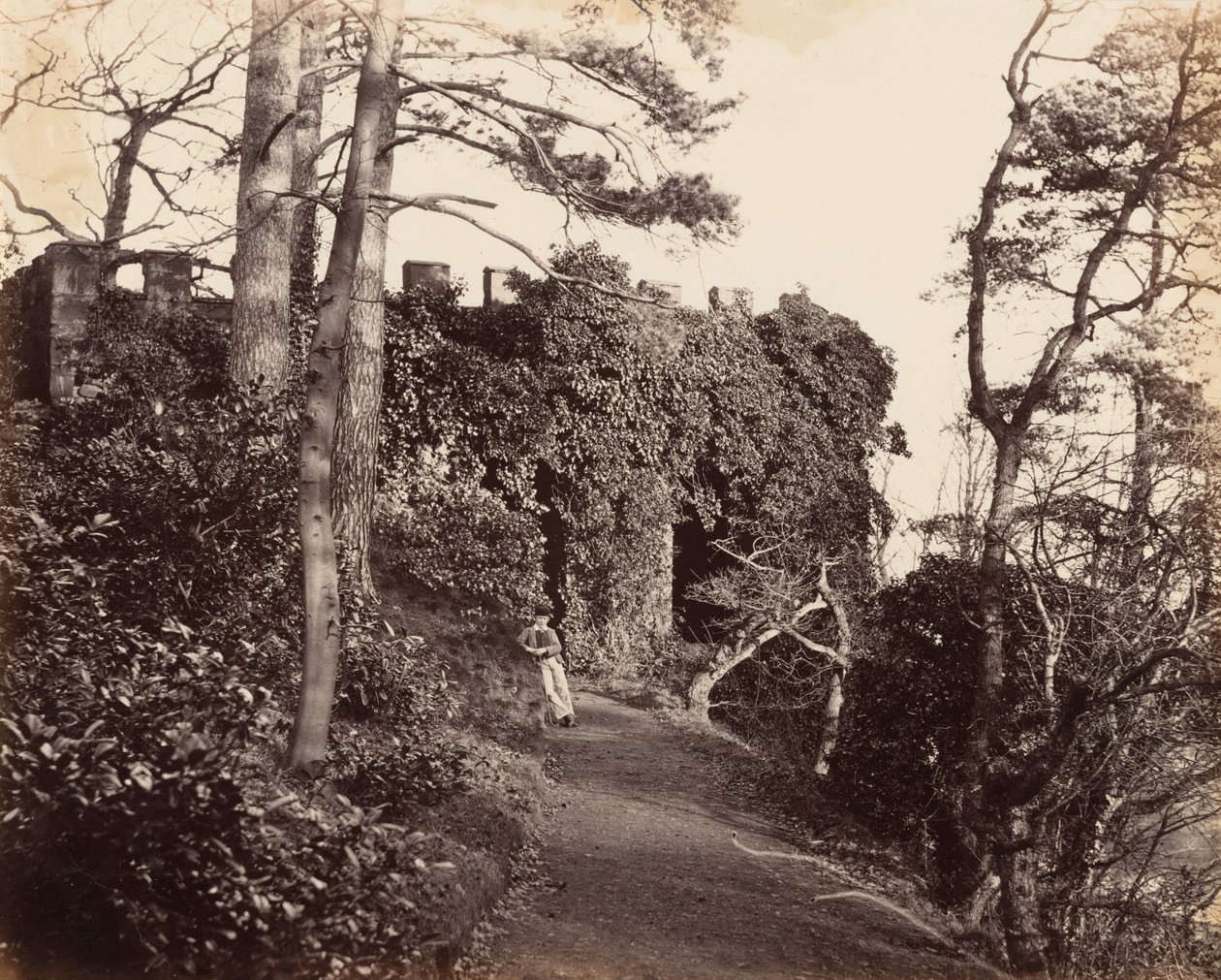Ved Winterdyne på Severn, 1860