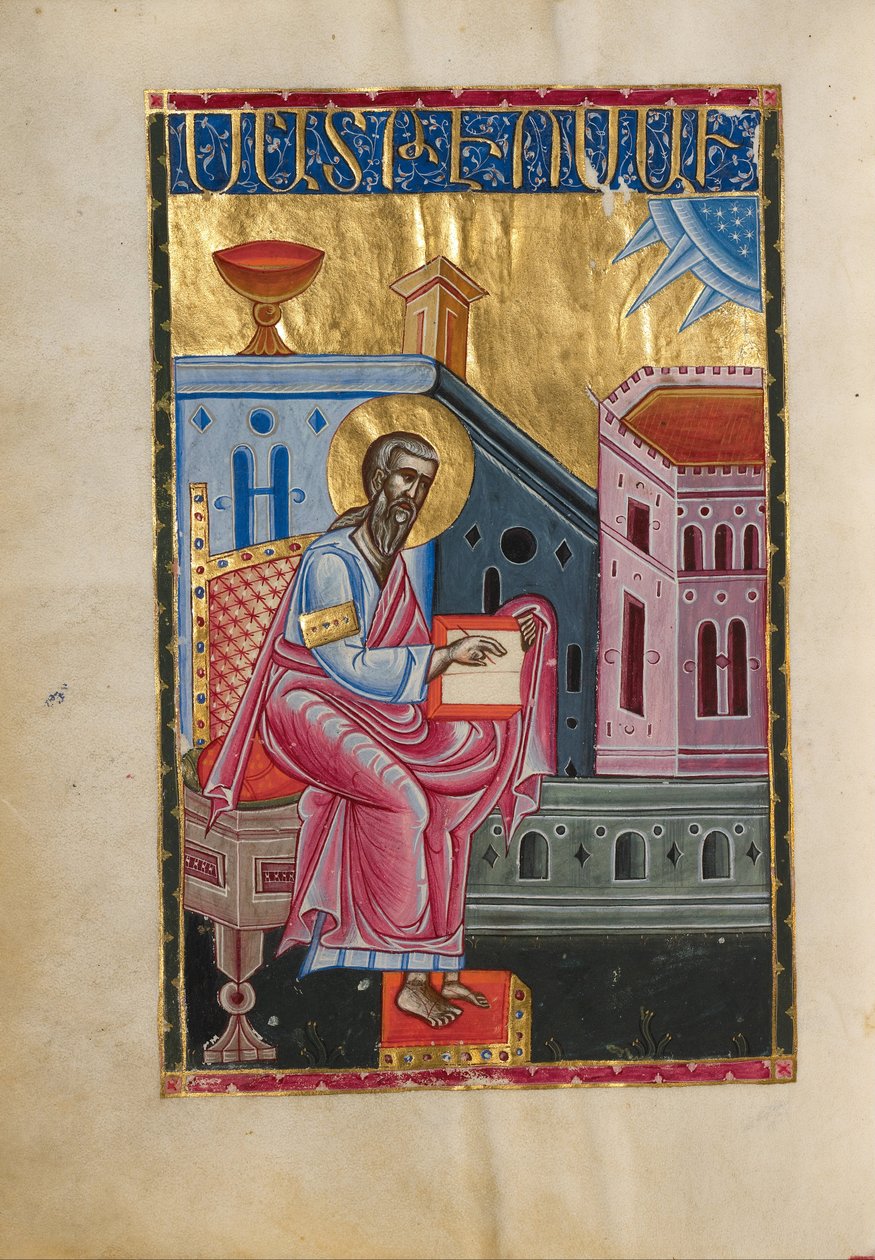 Den hellige Matthew af Malnazar  – illuminator