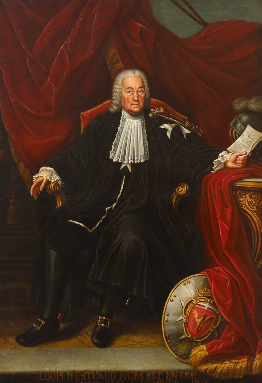 Louis dEstuart, ca. 1755 af Maltese School