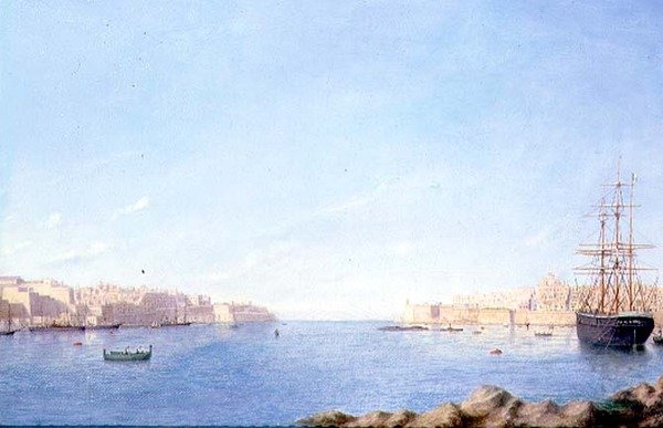 Valletta Havn af Maltese School