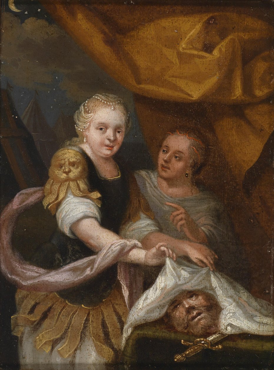 Judith med chefen for Holofernes af Manner of François Verwilt