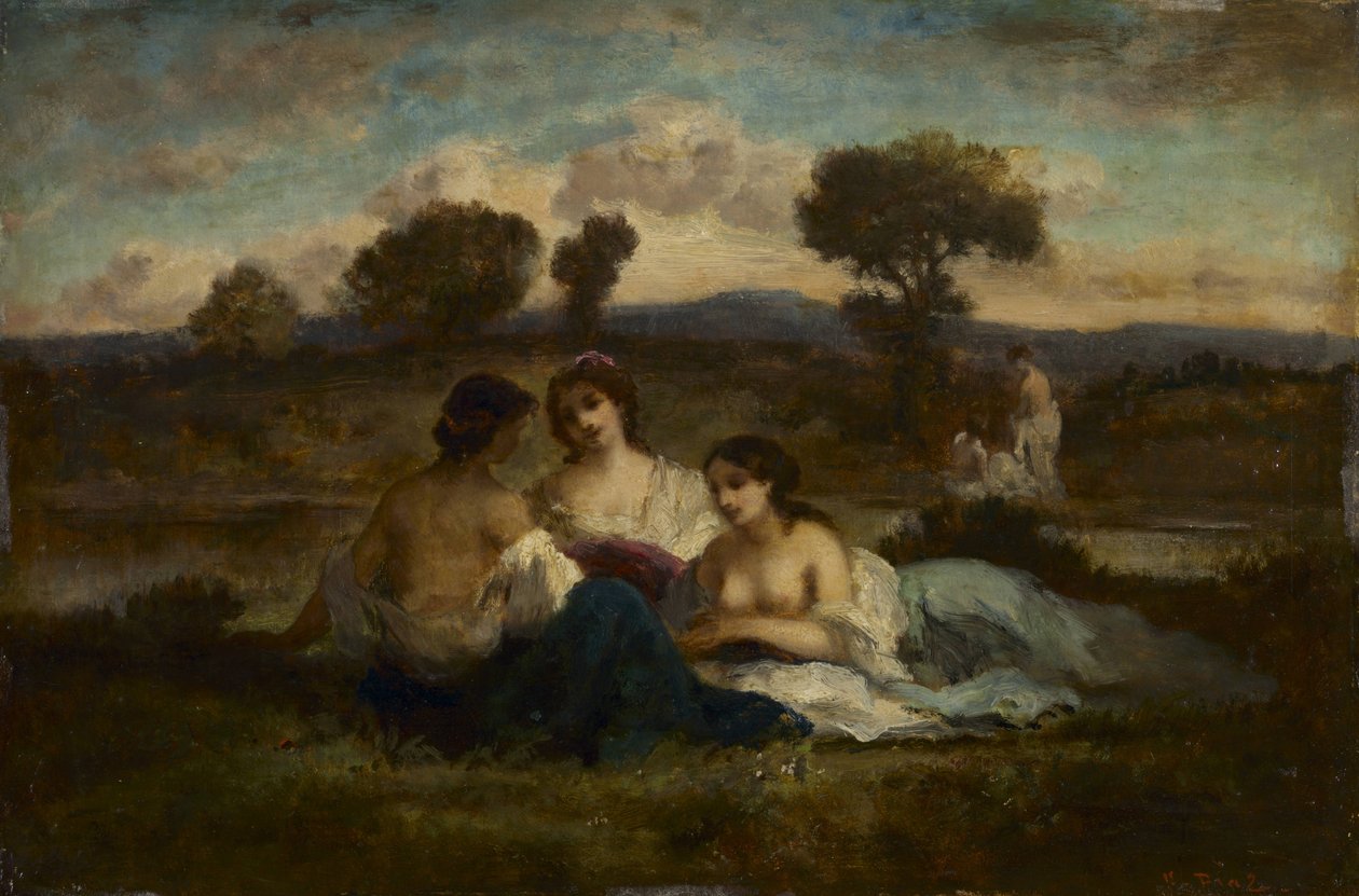Baderne af Narcisse Virgilio Díaz