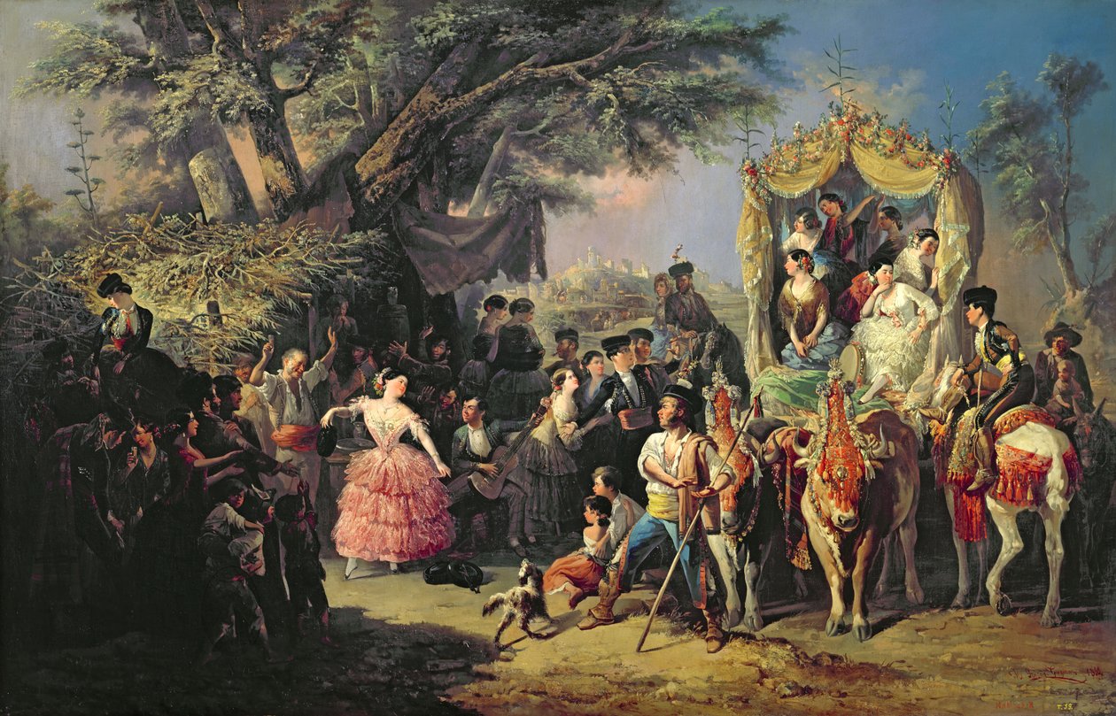Santiponce-messen af Manuel Roderiguez Guzman