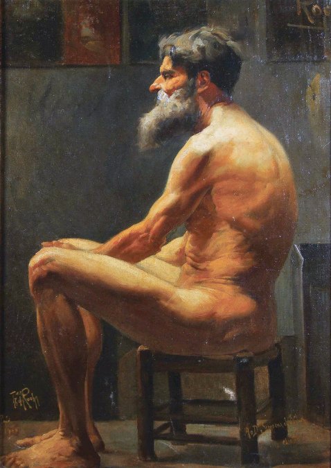 Akademimodel af Manuel Teixeira da Rocha