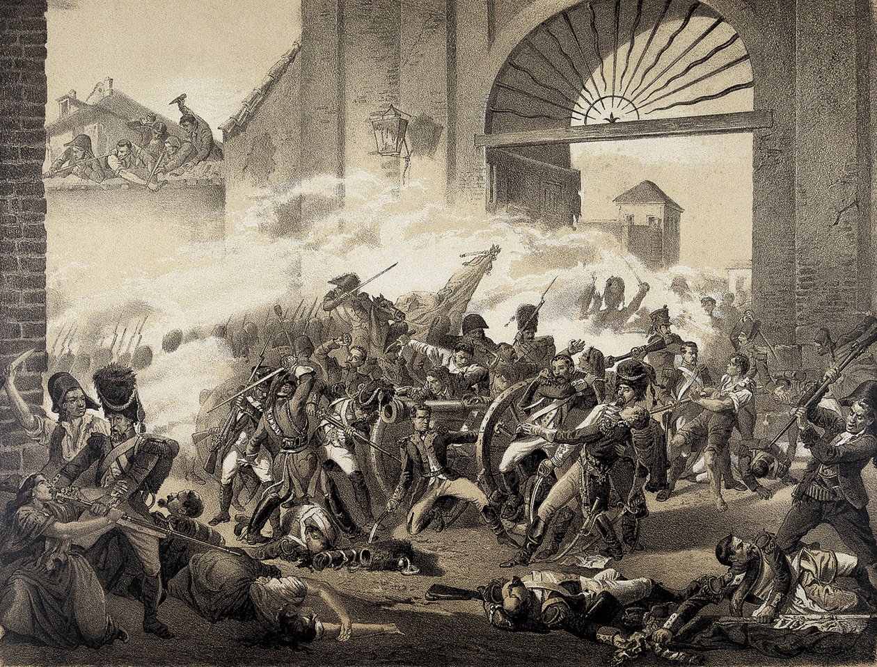 Espana. Guerra de Independecia (1808). Anden maj i Madrid. Luis Daoiz