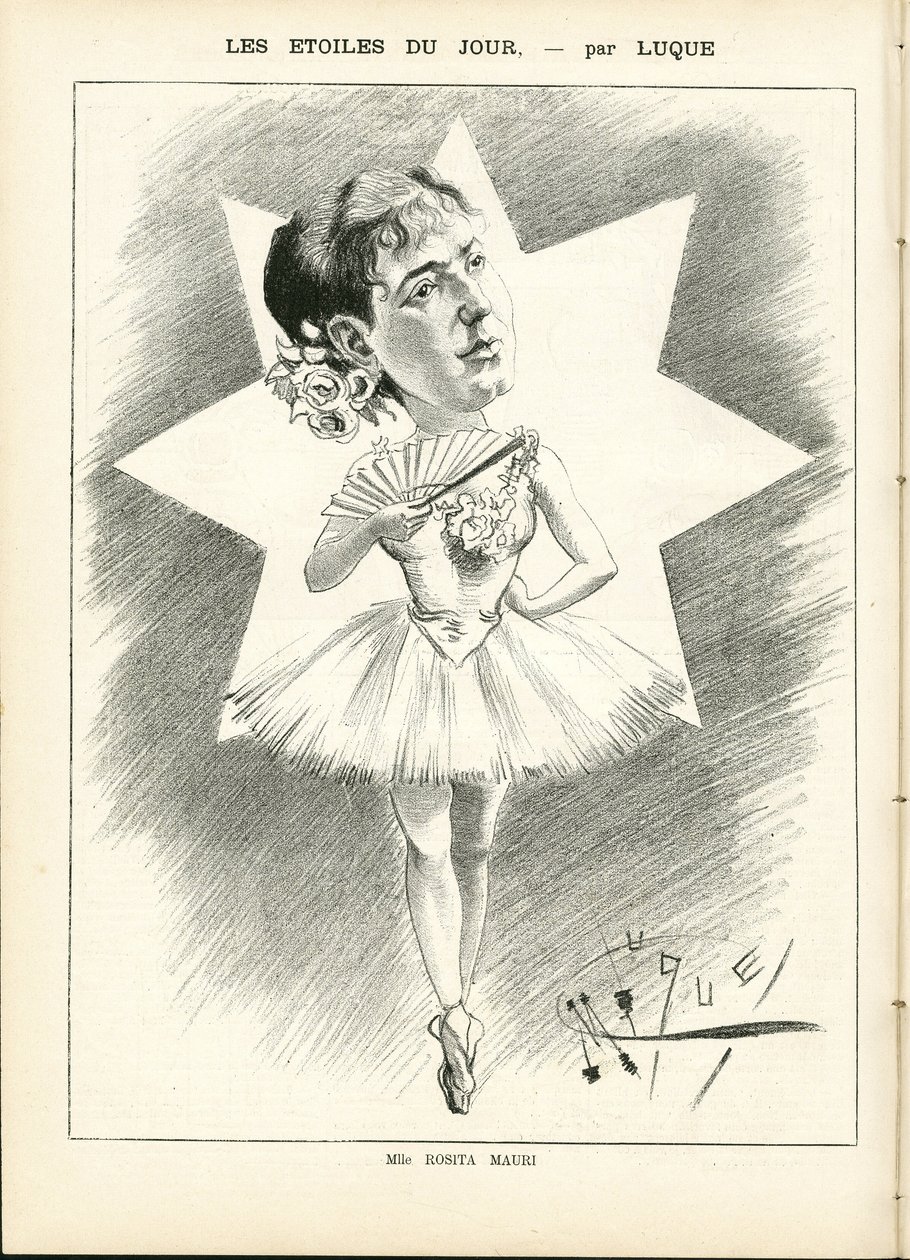 Illustration af Manuel Luque (1854-1919) i La Caricature (1880) af Manuel Luque