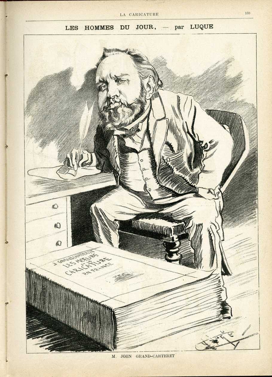 Illustration af Manuel Luque (1854-1919) i La Caricature (1880) af Manuel Luque
