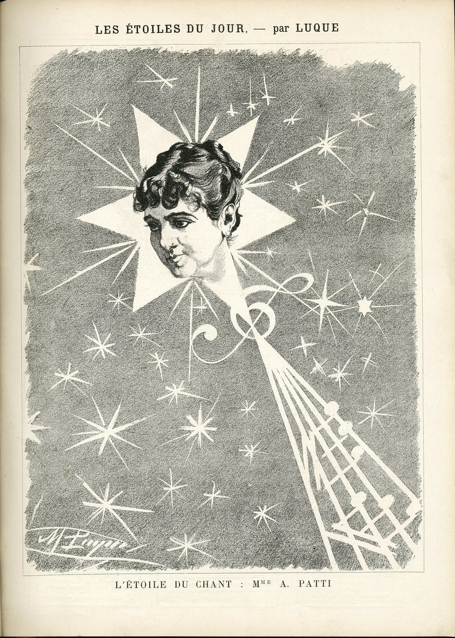 Illustration af Manuel Luque (1854-1919) i La Caricature (1880) af Manuel Luque
