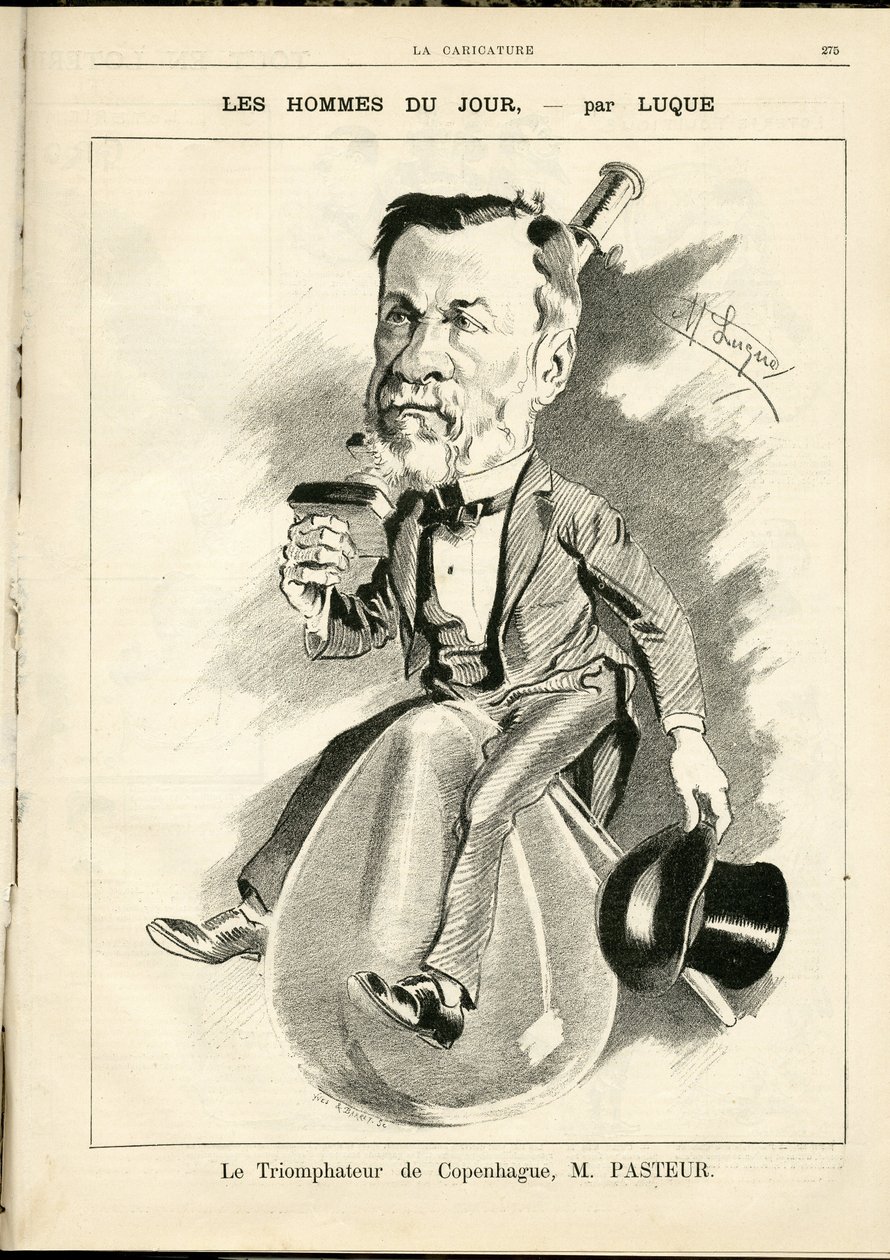 Illustration af Manuel Luque (1854-1919) i La Caricature (1880) af Manuel Luque