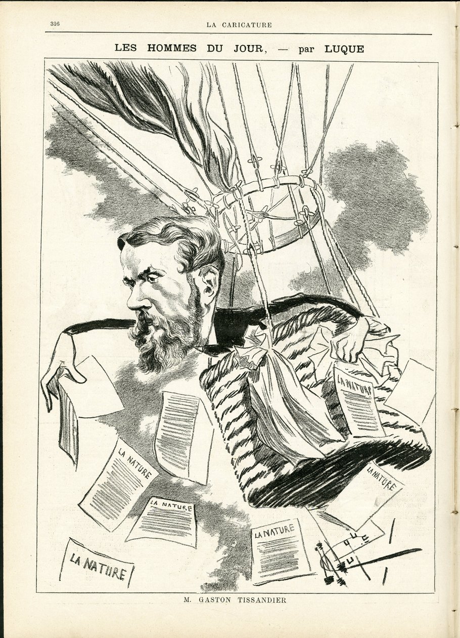 Illustration af Manuel Luque (1854-1919) i La Caricature (1880) af Manuel Luque
