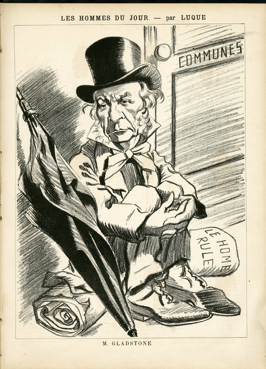 Illustration af Manuel Luque (1854-1919) i La Caricature (1880) af Manuel Luque