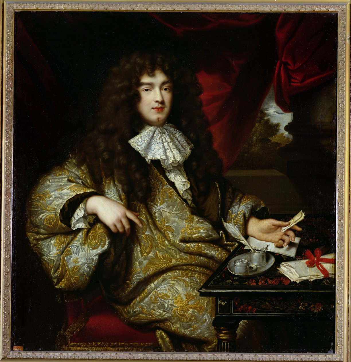 Jean-Baptiste Colbert (1651-90) Marquis de Seignelay, 1676 af Jean Marc Nattier