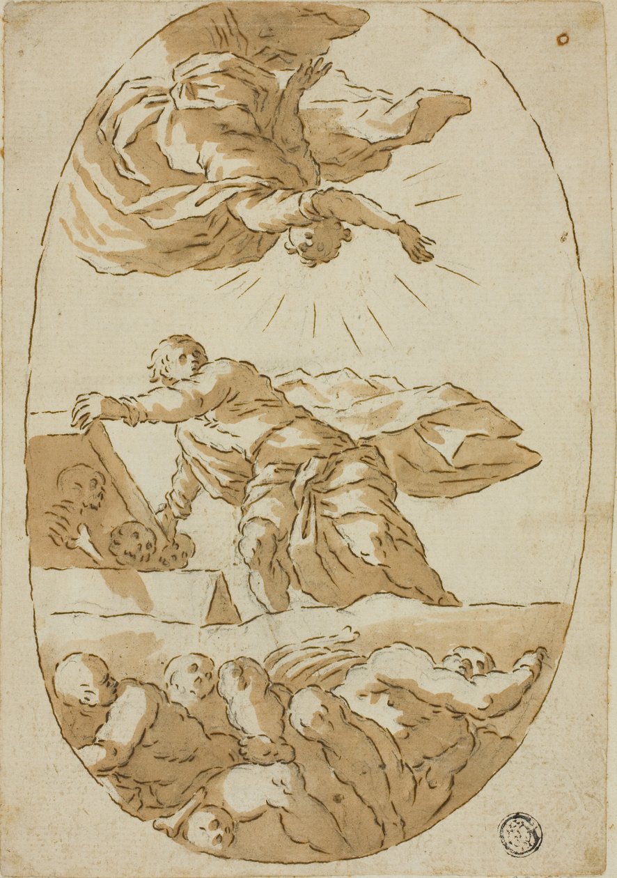 De dødes opstandelse af Marcantonio Bassetti