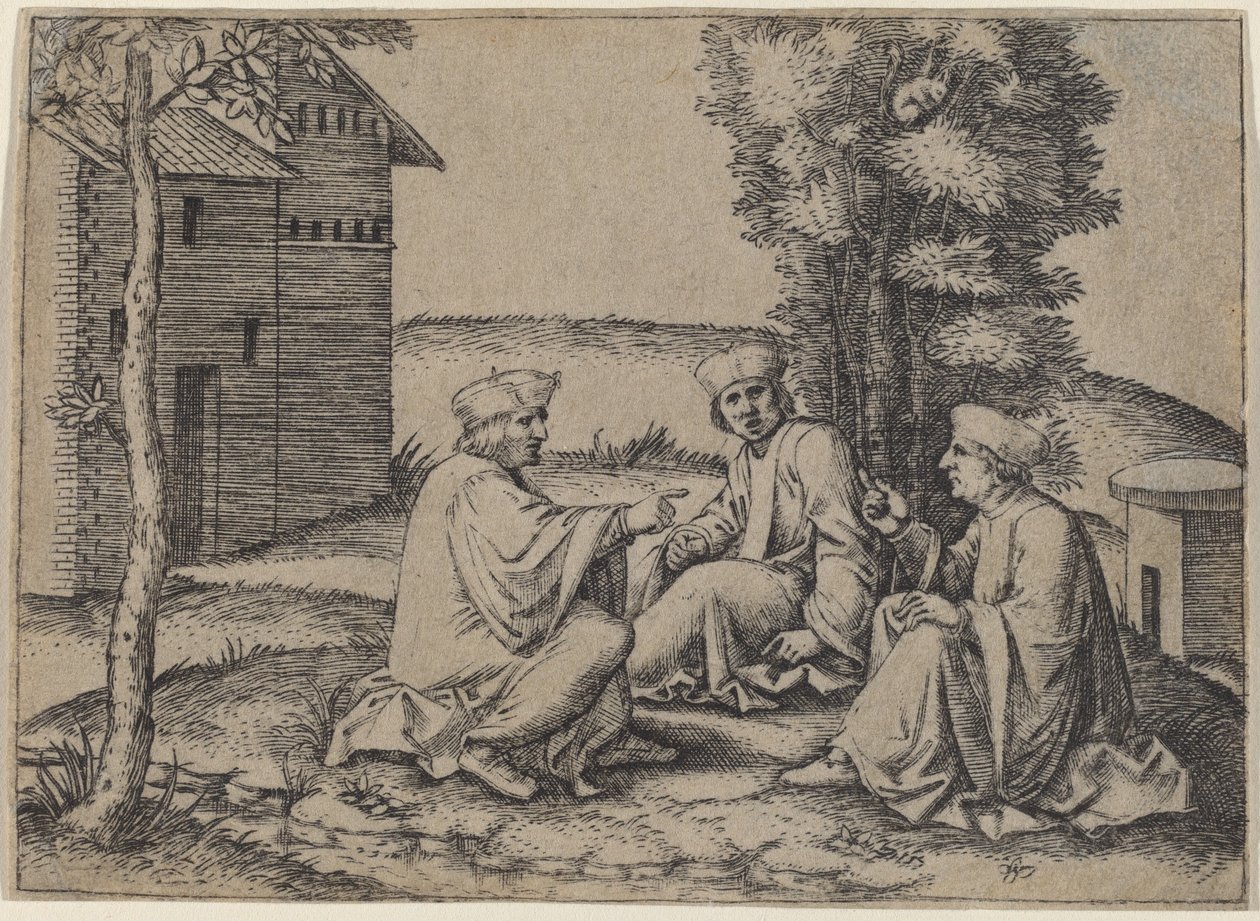 De tre læger af Marcantonio Raimondi