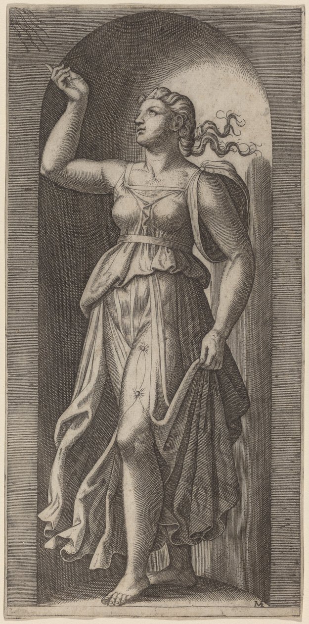 Tro af Marcantonio Raimondi after Raphael