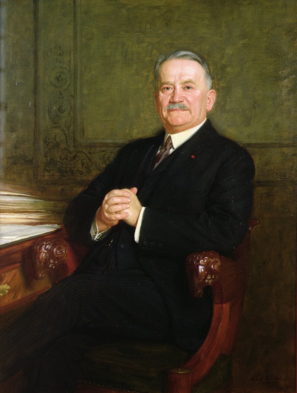Portræt af Gaston Doumergue (1863-1937) 1926 af Marcel Andre Baschet