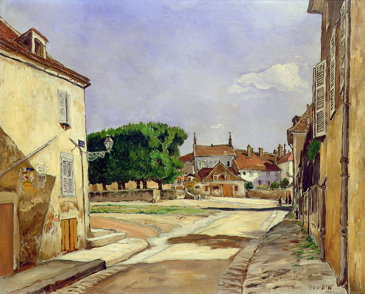 En gade i Avallon af Marcel Leprin