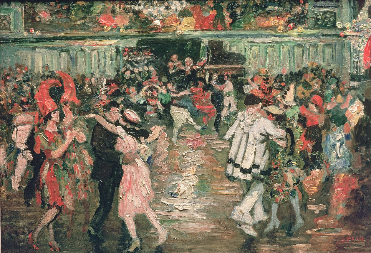 Ballen i Moulin Rouge af Marcel Leprin
