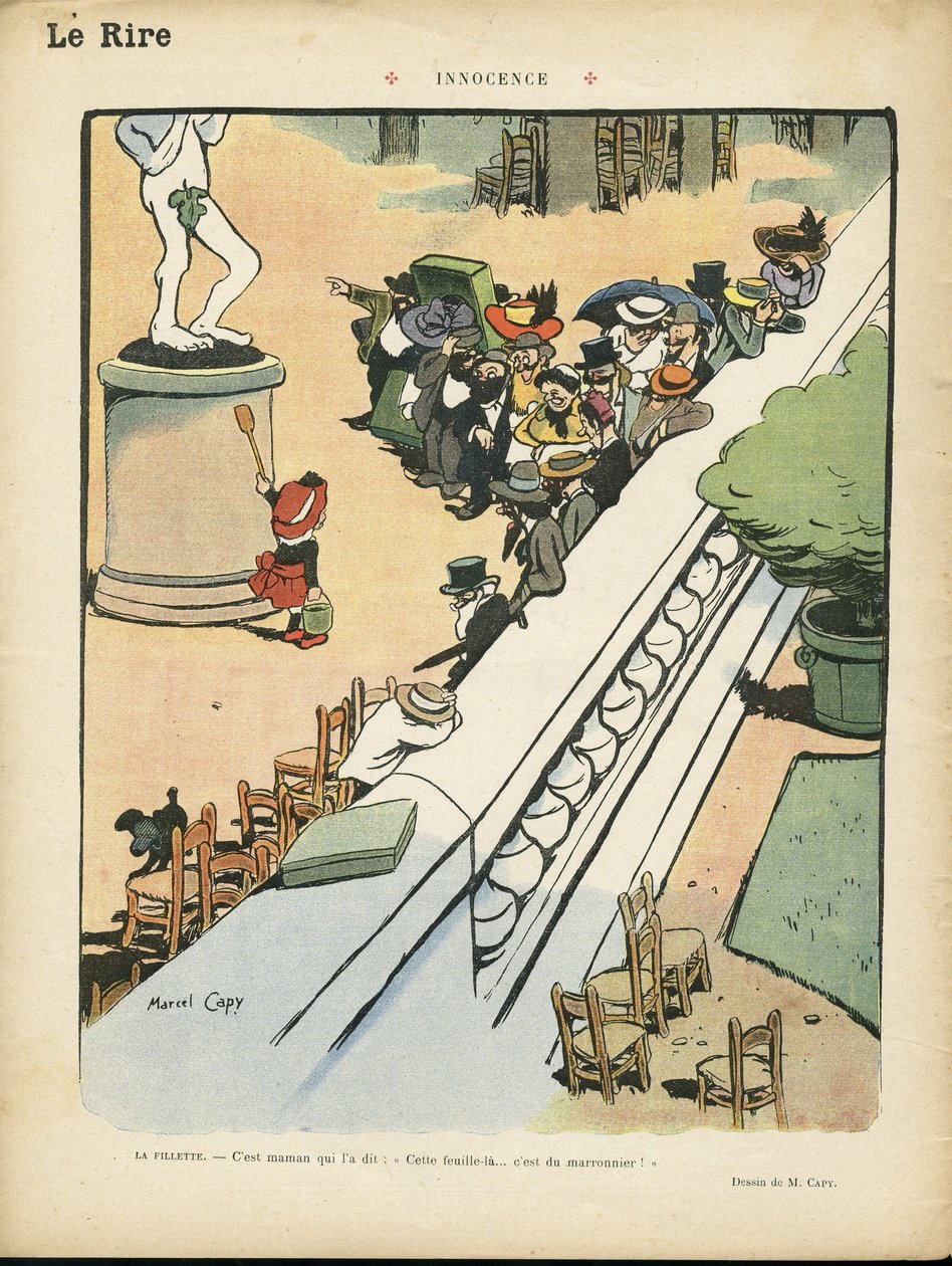Illustration af Marcel Capy (1865-1941) i Le Lire af Marcel Amable O.L. Capy
