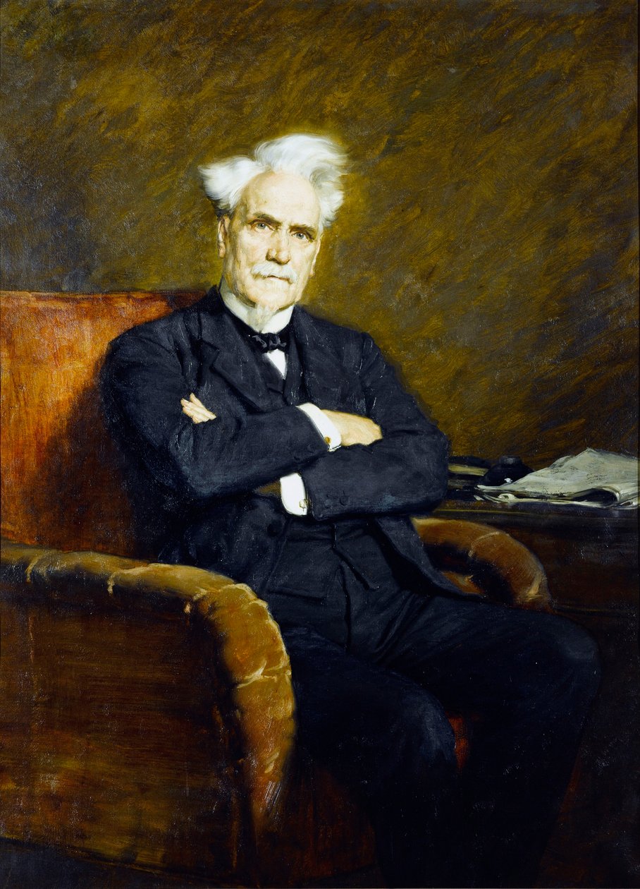 Portræt af Henri Rochefort 1830-1913, ca. 1908. af Marcel Andre Baschet