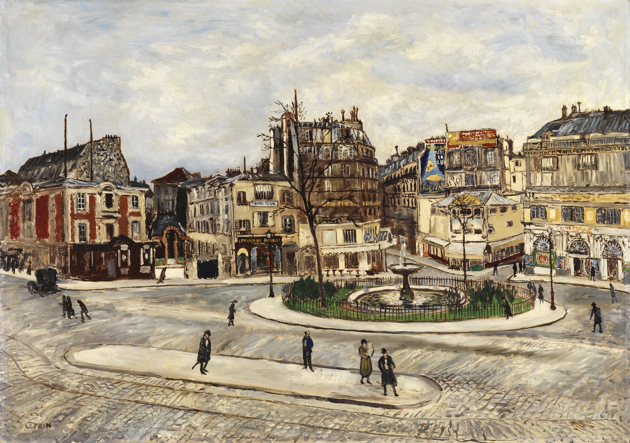 Place Pigalle, ca. 1924 af Marcel Leprin