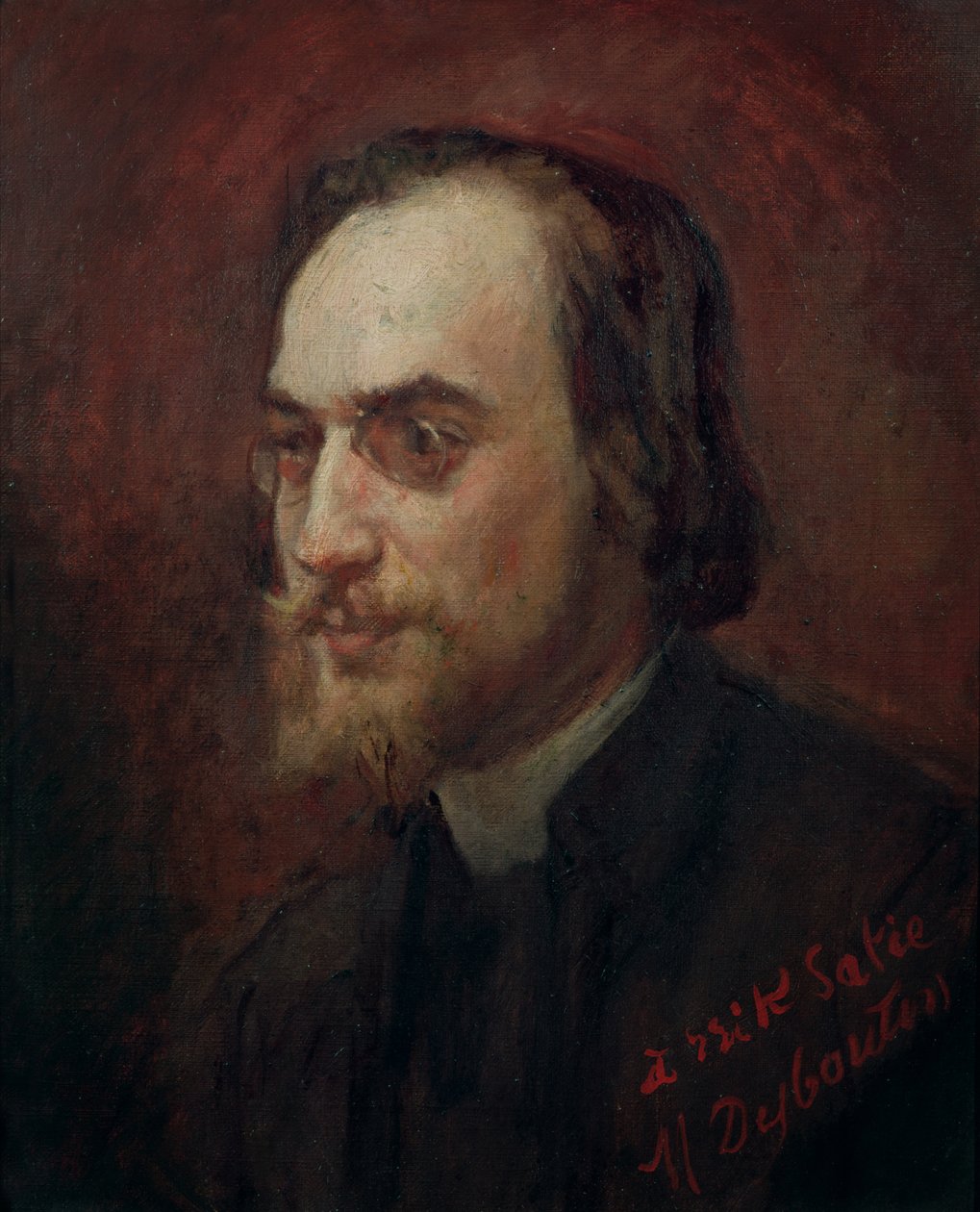 Erik Satie (1866-1925) af Marcellin Gilbert Desboutin