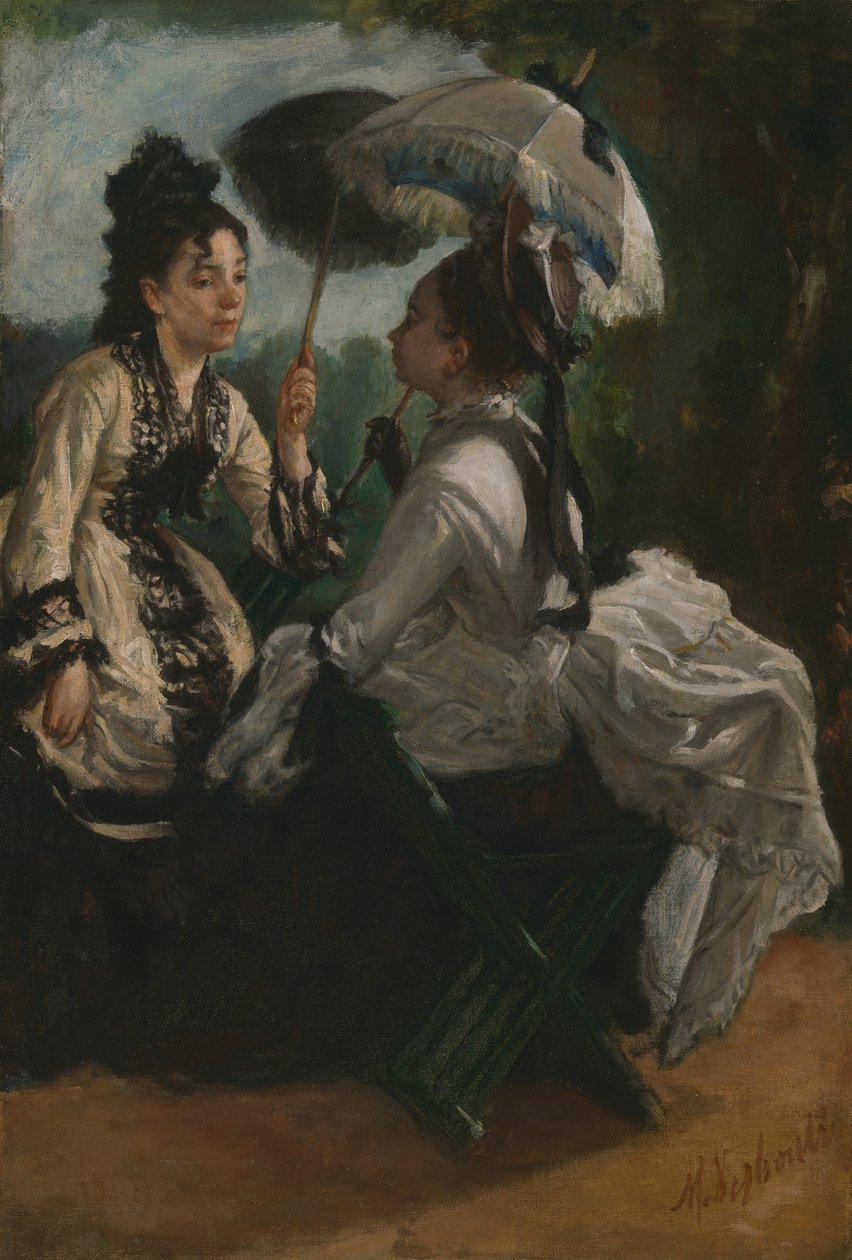 Samtalen, 187579. af Marcellin Desboutin