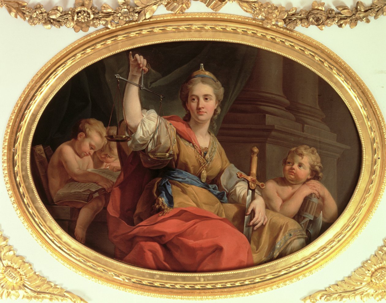 Retfærdighed, ca. 1777 af Marcello Bacciarelli