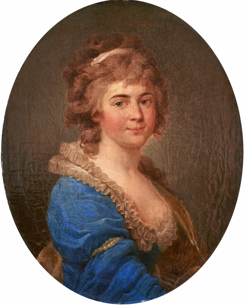 Portræt af Helena Radziwiłł født Przeździecka af Marcello Bacciarelli