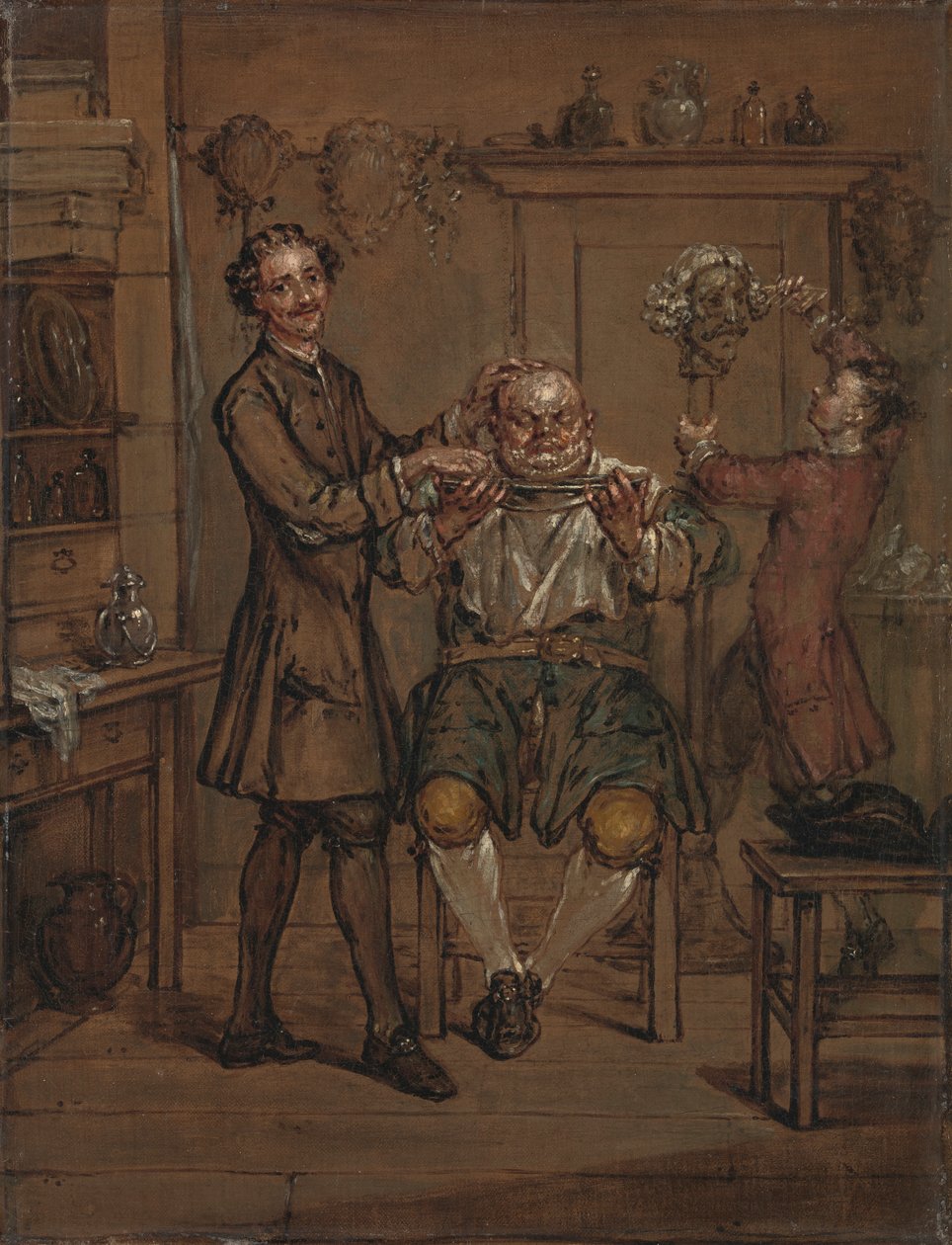 Barberen af Marcellus Laroon the Younger