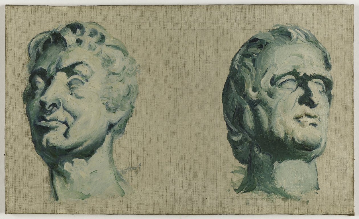Skitse til Salon des Sciences på Hôtel de Ville i Paris: Cuvier - Lavoisier, 1890 (olie på lærred, karton) af Marchal Marchal
