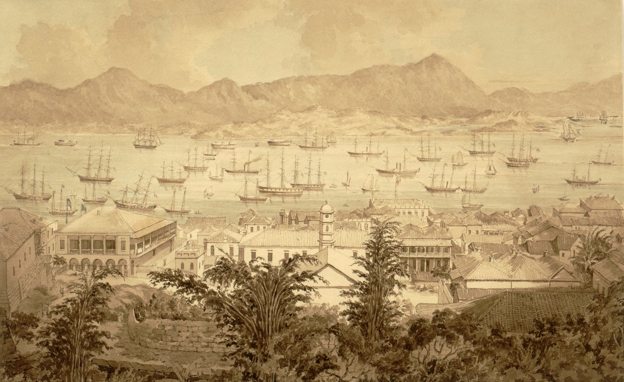Hong Kongs havn af Marciano Antonio Baptista
