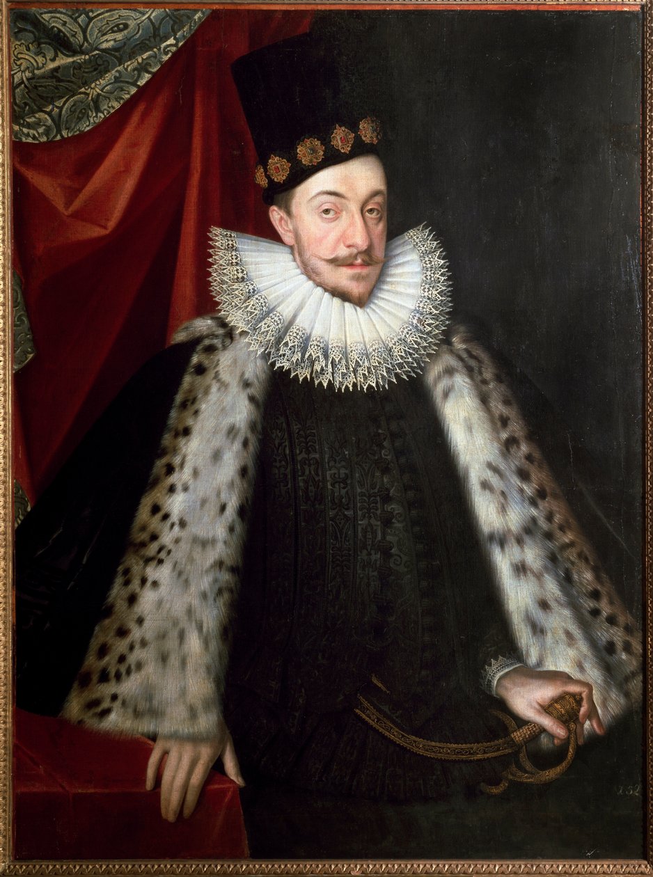 Portræt af Sigismund III Vasa, konge af Polen af Marcin Kober