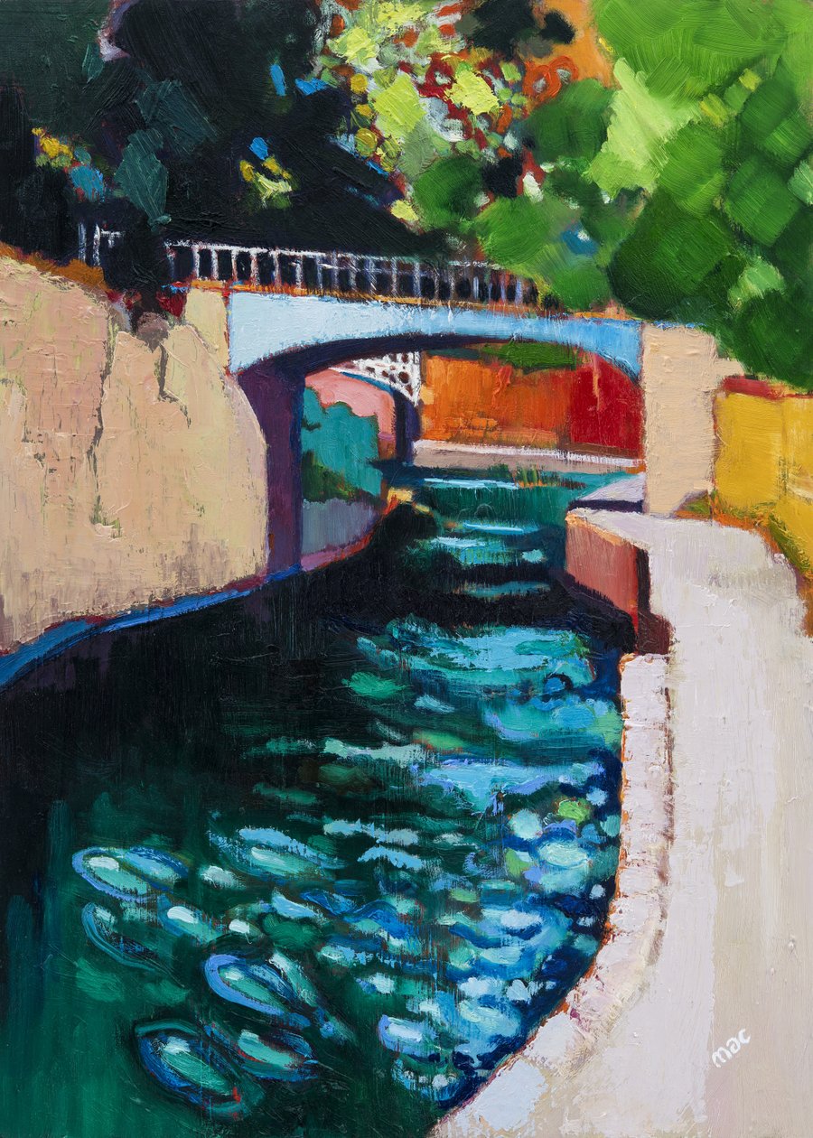 Canal, Sydney Gardens, Bath af Marco Cazzulini