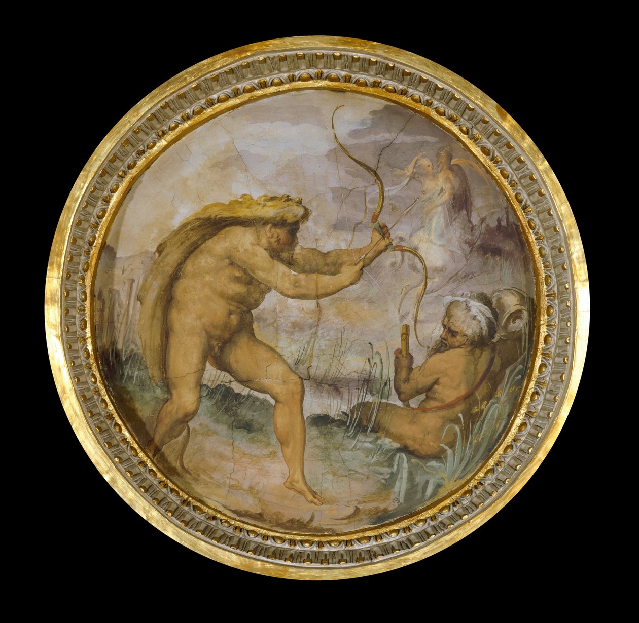 Hercules dræber Nessus af Marco Marchetti from Faenza