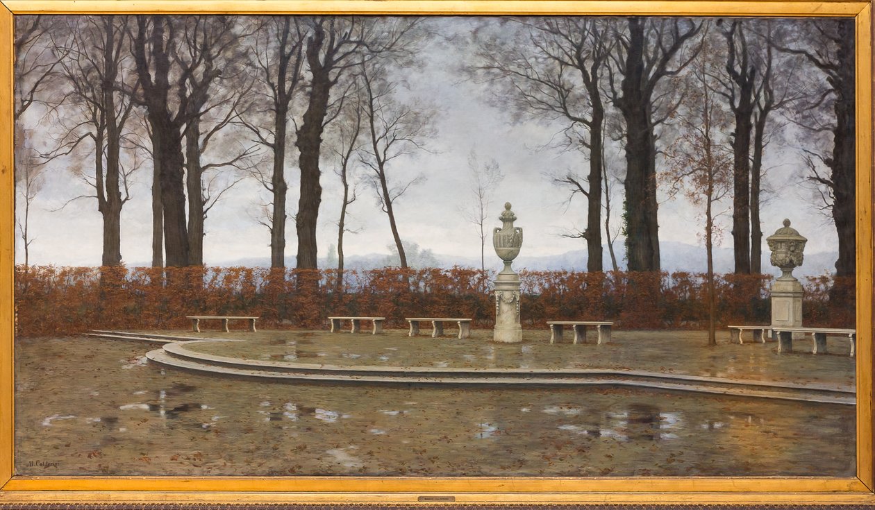 Turin Royal Gardens efter martsregnen af Marco Calderini