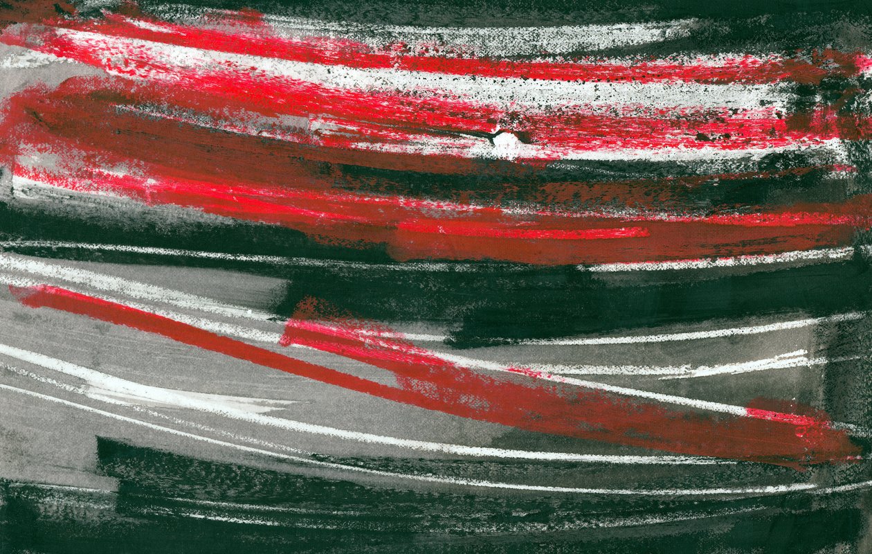 Storm in Red, 2017 (blandede medier) af Marco Campedelli