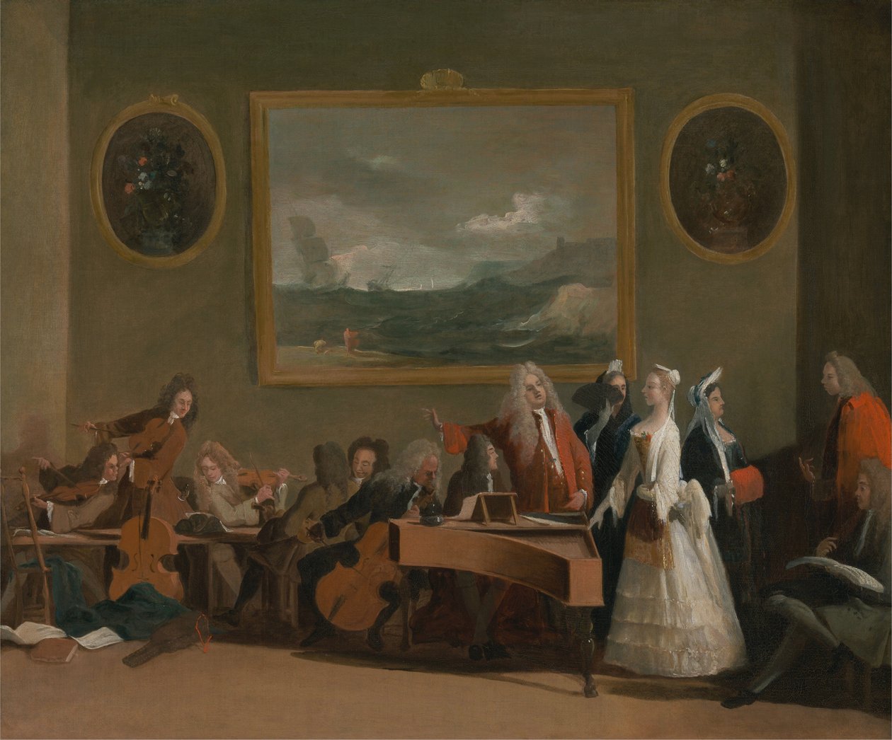 Prøve på en opera af Marco Ricci