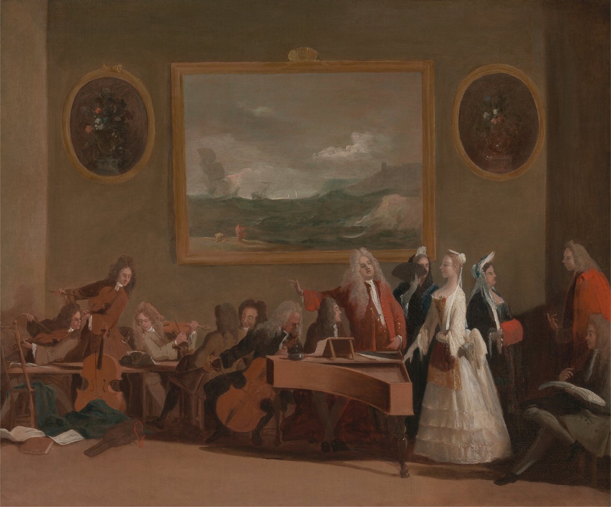 Prøve på en opera af Marco Ricci