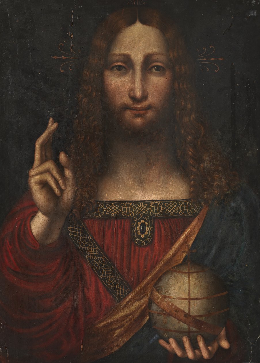 Verdens Frelser, c.1510-25 af Marco d Oggiono