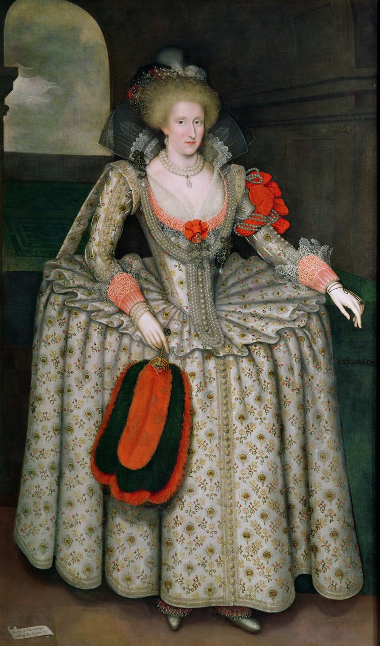 Anne af Danmark, c.1605-10 af Marcus Gheeraerts