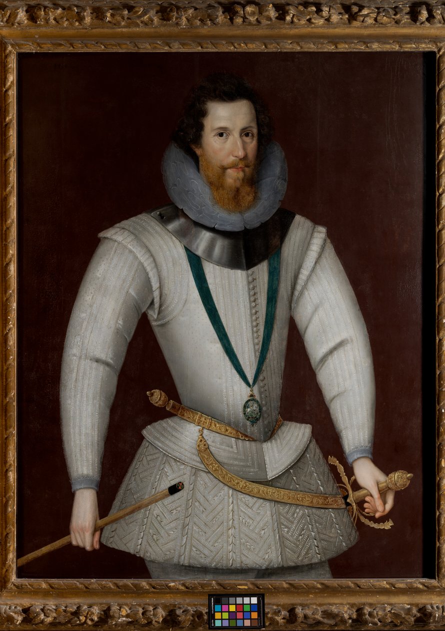 Robert Devereux, 2. jarl af Essex (1556-1601) af Marcus (attr. to) Gheeraerts