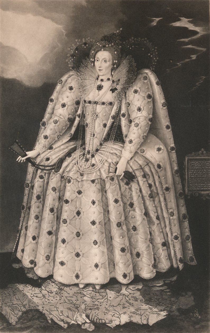 Dronning Elizabeth, 1592, 1904 af Marcus Garret Gheeraerts the Younger
