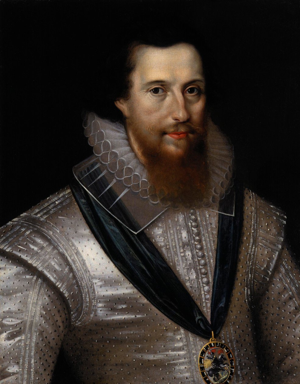 Robert Devereux, 2. jarl af Essex 1565-1601, slutningen af det 17. årh. af Marcus Garret Gheeraerts the Younger