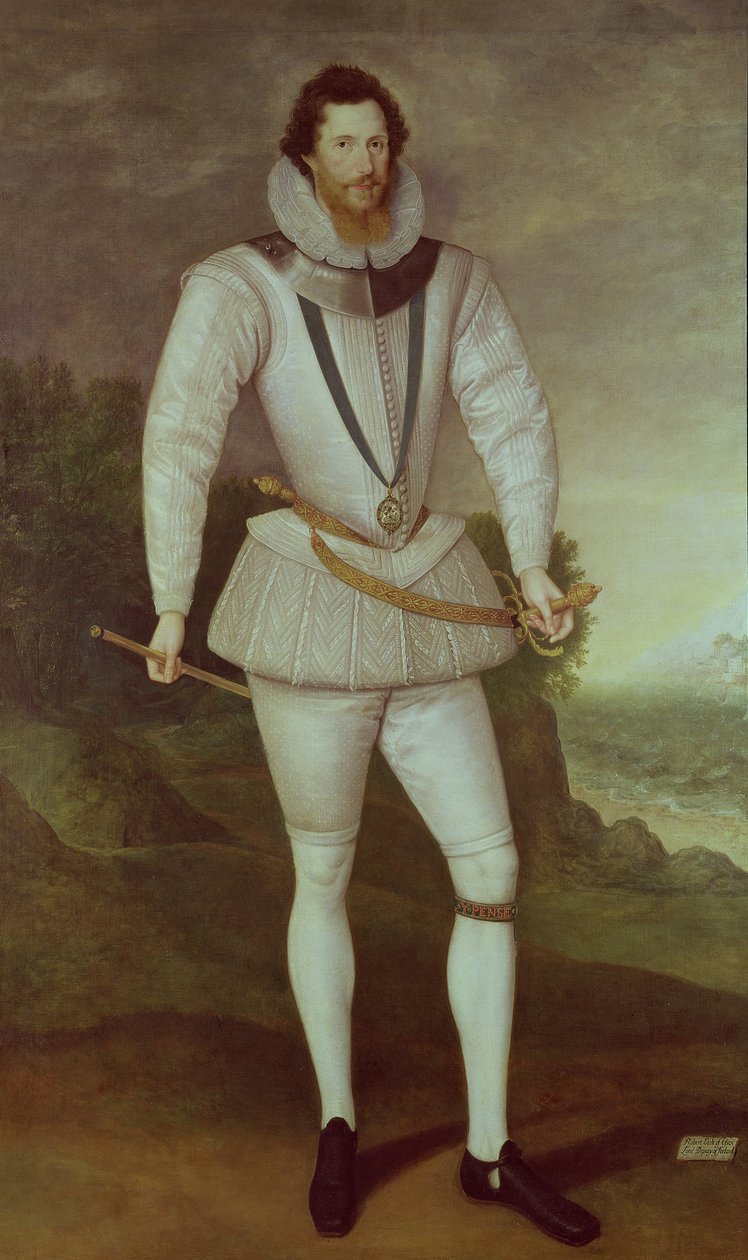 Robert Devereux, 2. jarl af Essex, ca. 1596 af Marcus Garret Gheeraerts the Younger
