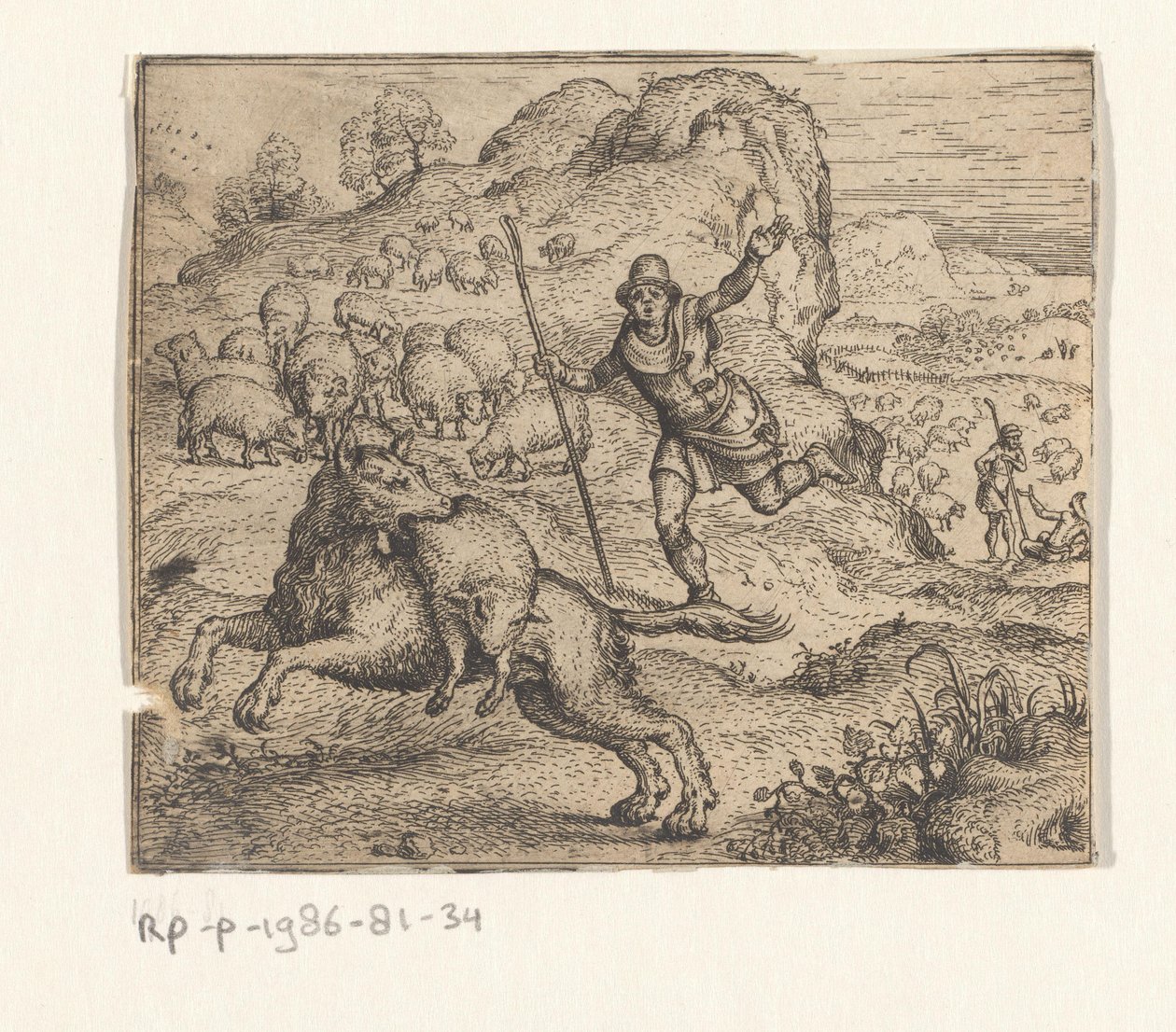 Fabel om drengen, der råbte ulv af Marcus Gheeraerts (I)