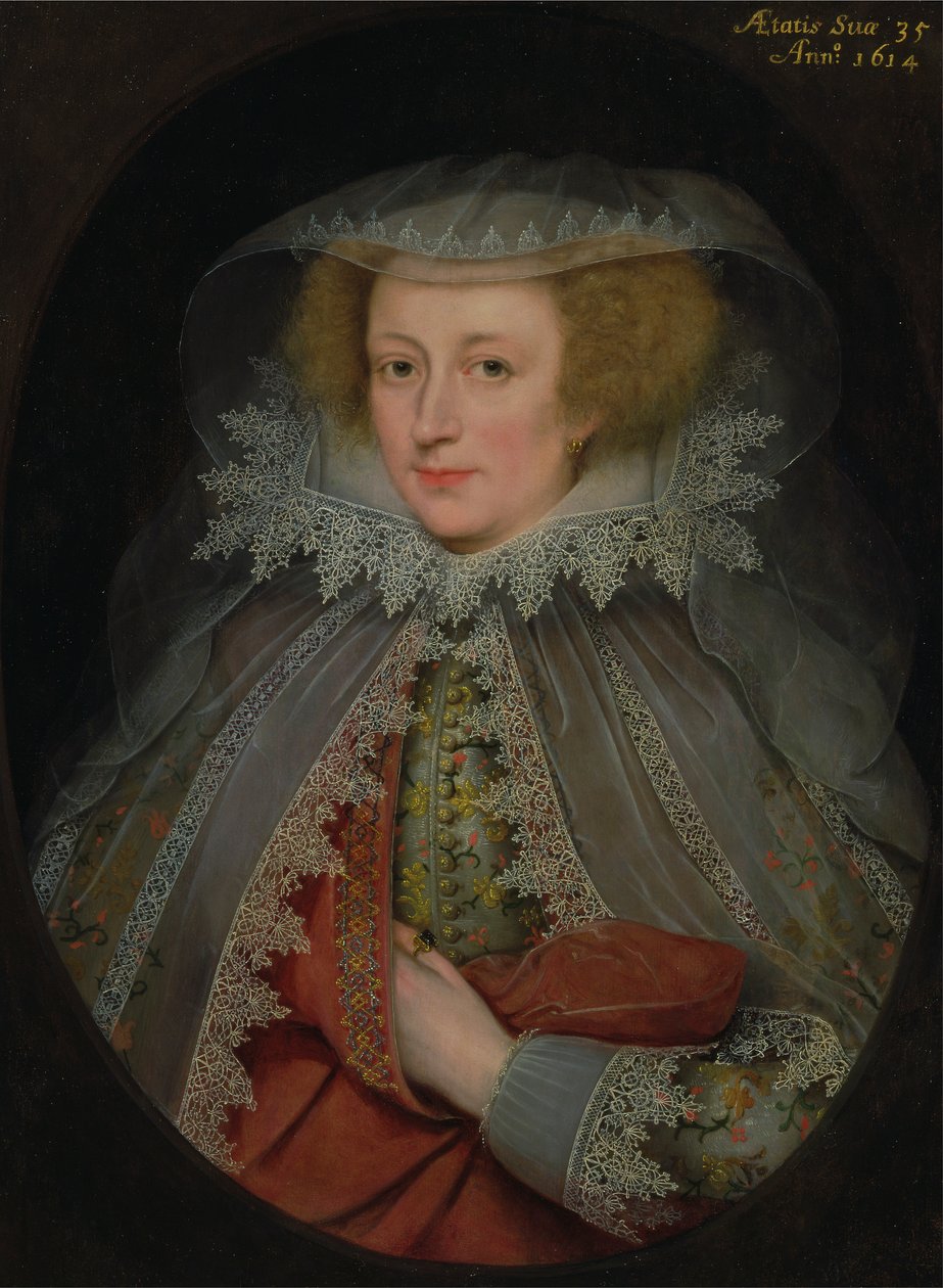 Catherine Killigrew, Lady Jermyn af Marcus Gheeraerts the Younger